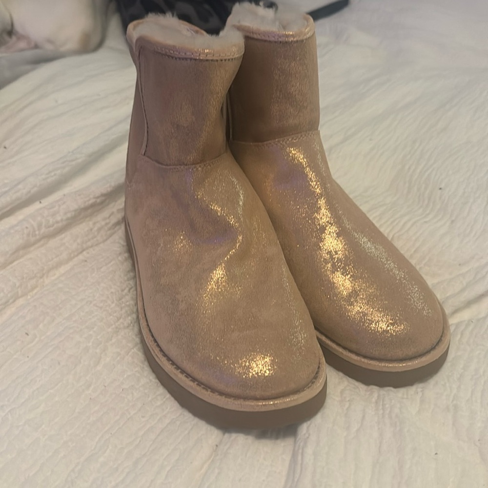 Metallic Ugg Boots! Never worn!